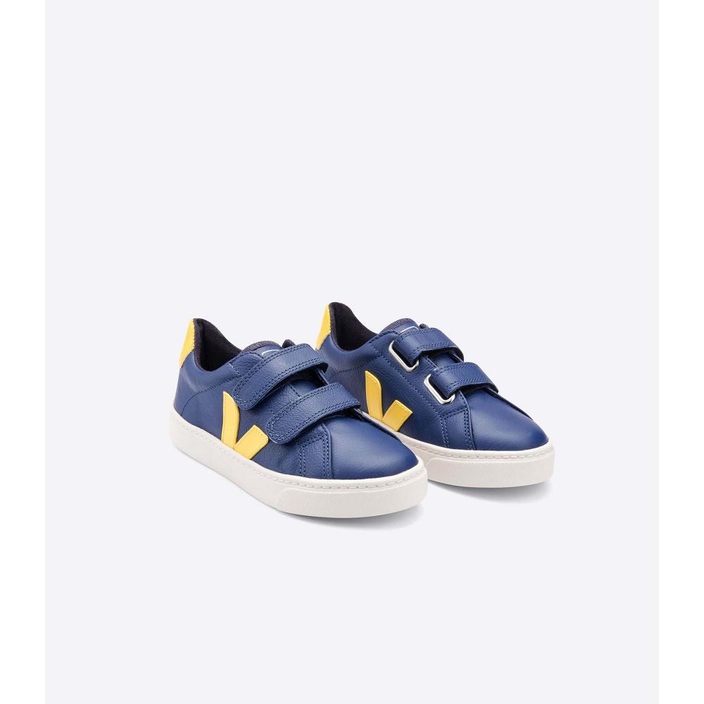 Veja ESPLAR CHROMEFREE Kids' Sneakers Navy | NZ 823CTV